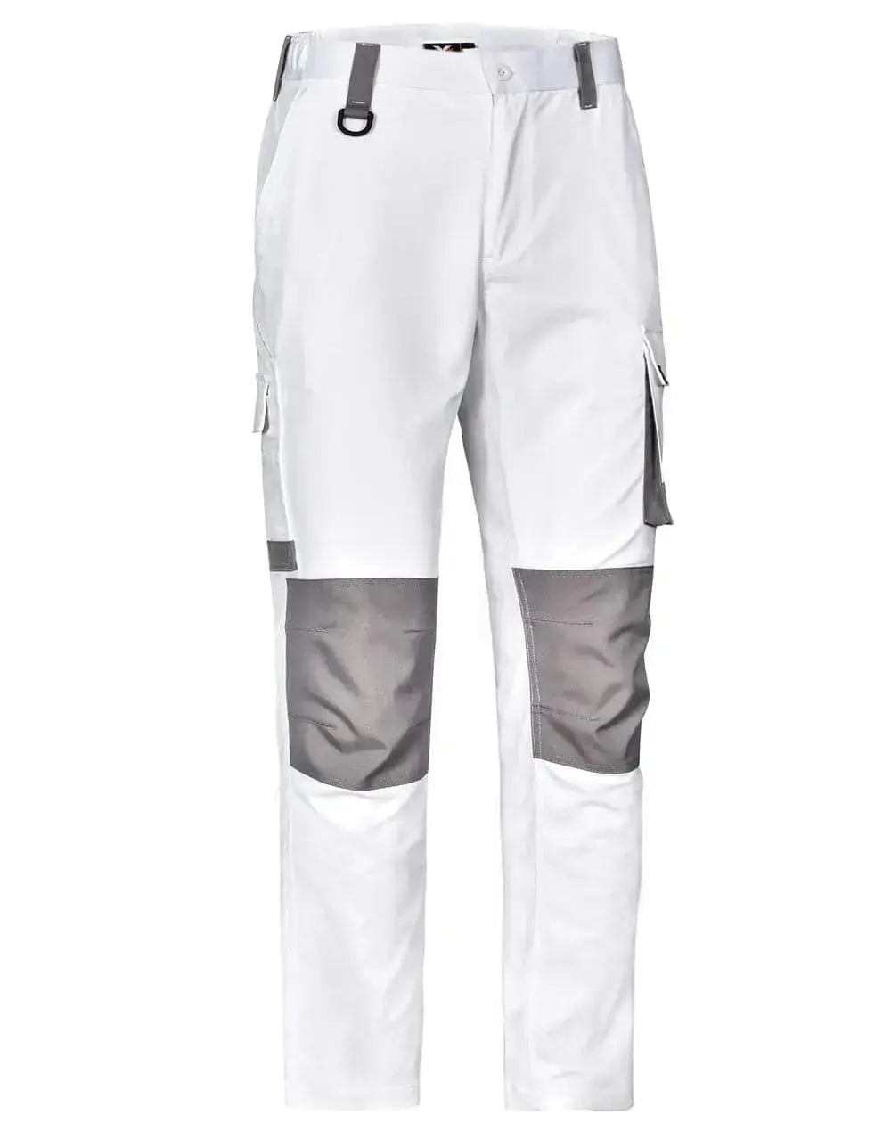 Unisex Utility Stretch Cargo Work Pants WP05 Work Wear Australian Industrial Wear 72R White